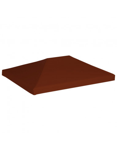 Copertura Superiore Gazebo 310g/m² 3x4m Terracotta