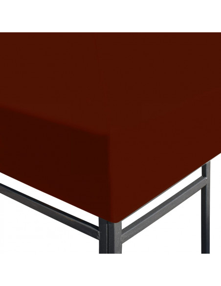 Copertura Superiore Gazebo 310g/m² 3x4m Terracotta