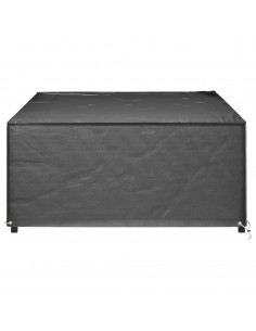 Copri Mobili Giardino 2pz 12Occhielli 227x152x65cm Rettangolare