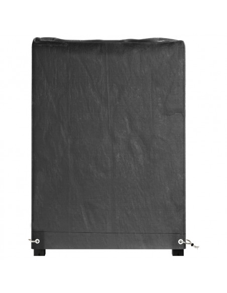 Copri Mobili Giardino 2pz 8 Occhielli 170x94x70 cm Rettangolare