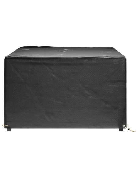 Copri Mobili Giardino 2pz 8 Occhielli 180x122x75cm Rettangolare
