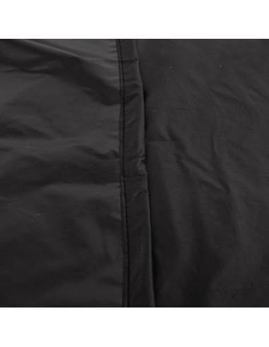 Copri Mobili Giardino 2pz Nera 180x70x90 cm Impermeabile 420D