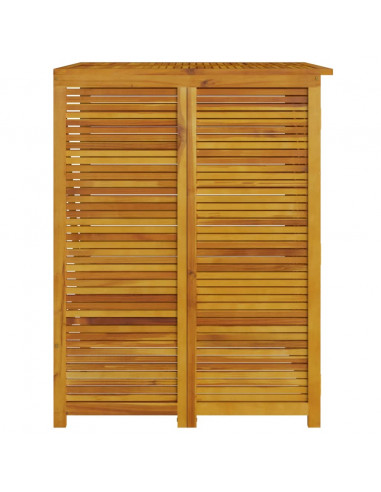 Copribidone Doppio 140x89x117 cm in Legno Massello di Acacia