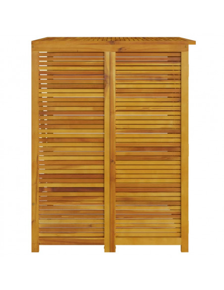 Copribidone Doppio 140x89x117 cm in Legno Massello di Acacia