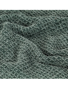 Copriletto in Cotone 125x150 cm Verde Scuro