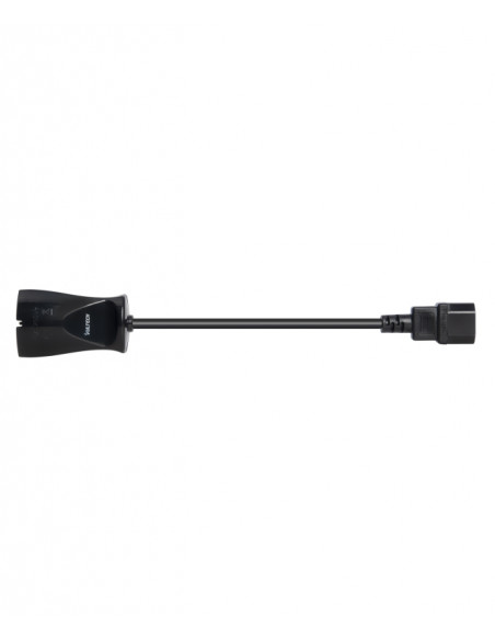Vultech Cavo di Alimentazione IEC C14 Maschio - 10/16A Bipasso Schuko