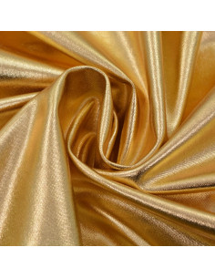 Coprisedia 6 pz in Elasticizzato Oro
