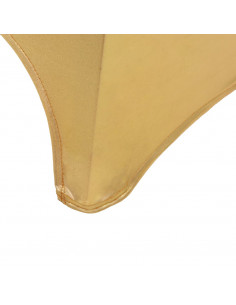 Coprisedia Elasticizzato 6 pz Oro