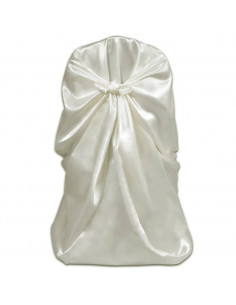 Coprisedie per Feste di Matrimonio 12 pz Crema