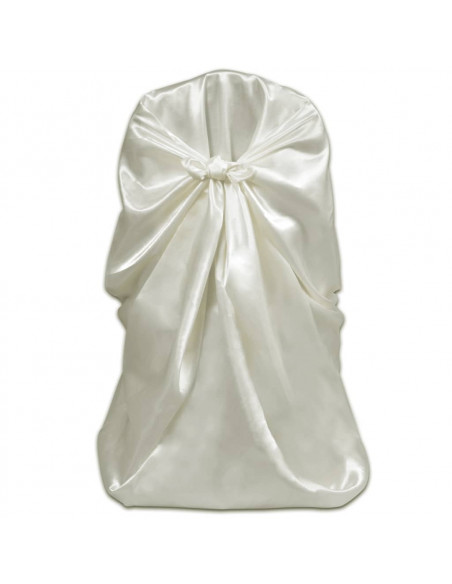 Coprisedie per Feste di Matrimonio 12 pz Crema