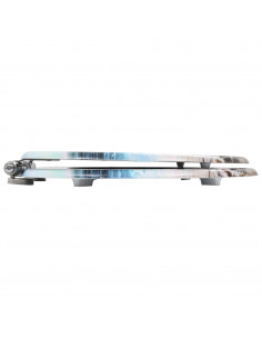 Copriwater 2 pz Chiusura Ammortizzata in MDF Design Conchiglie