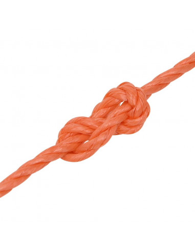 Corda da Lavoro Arancione 3 mm 25 m in Polipropilene