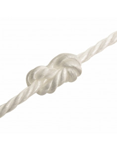 Corda da Lavoro Bianca 10 mm 500 m in Polipropilene