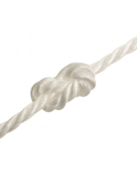 Corda da Lavoro Bianca 20 mm 25 m in Polipropilene