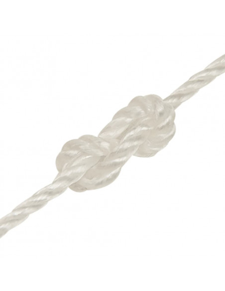 Corda da Lavoro Bianca 3 mm 25 m in Polipropilene