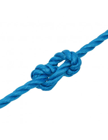 Corda da Lavoro Blu 14 mm 50 m in Polipropilene