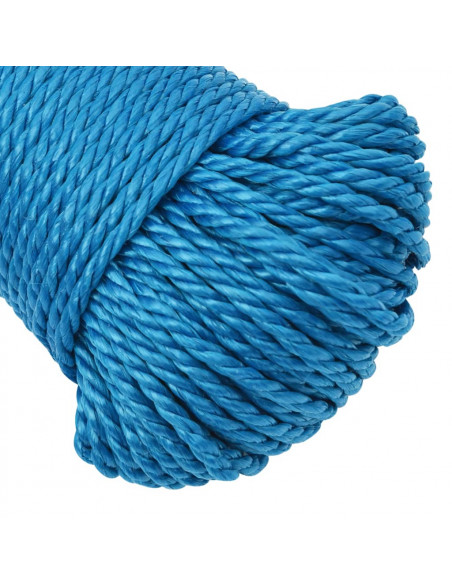 Corda da Lavoro Blu 3 mm 50 m in Polipropilene