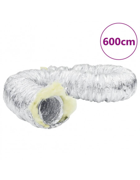 Condotto di Ventilazione in Alluminio 6m Ø15cm