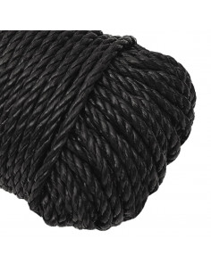 Corda da Lavoro Nera 3 mm 50 m in Polipropilene