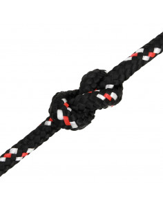 Corda da Lavoro Nera 6 mm 250 m in Polipropilene