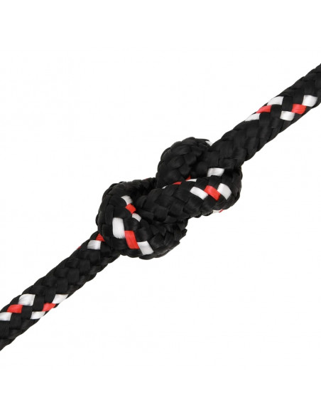 Corda da Lavoro Nera 8 mm 250 m in Polipropilene