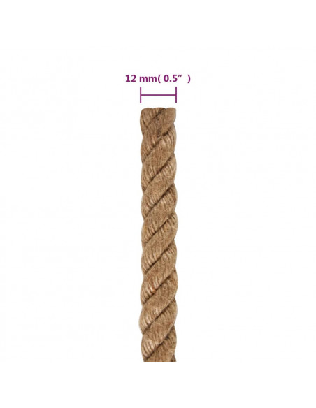 Corda in Juta 100% 12 mm 250 m