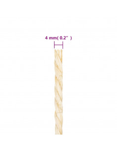 Corda in Sisal 100% 4 mm 50 m