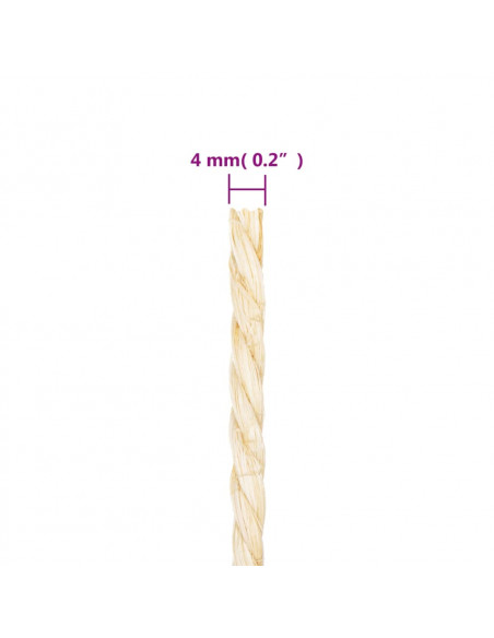 Corda in Sisal 100% 4 mm 50 m