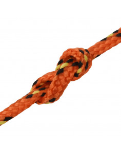 Corda Nautica Arancione 2 mm 100 m in Polipropilene