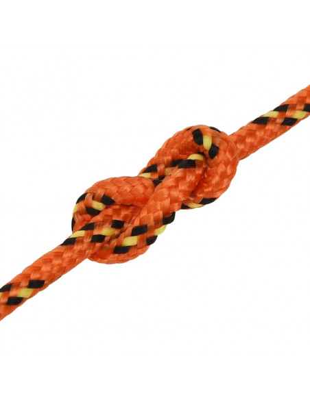 Corda Nautica Arancione 5 mm 100 m in Polipropilene