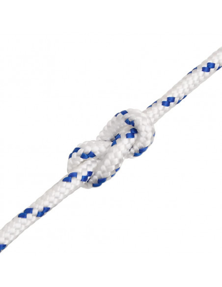 Corda Nautica Bianca 8 mm 50 m in Polipropilene