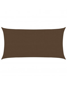 Vela Parasole 160 g/m² Marrone 4x7 m in HDPE 2