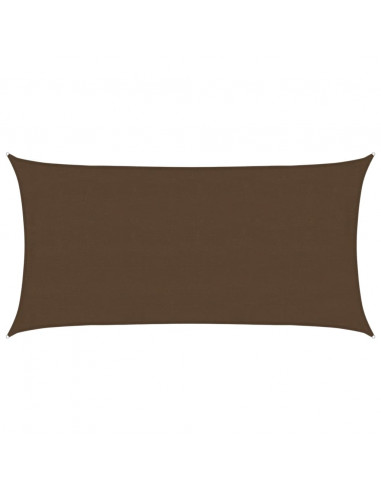 Vela Parasole 160 g/m² Marrone 4x7 m in HDPE