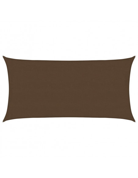 Vela Parasole 160 g/m² Marrone 4x7 m in HDPE