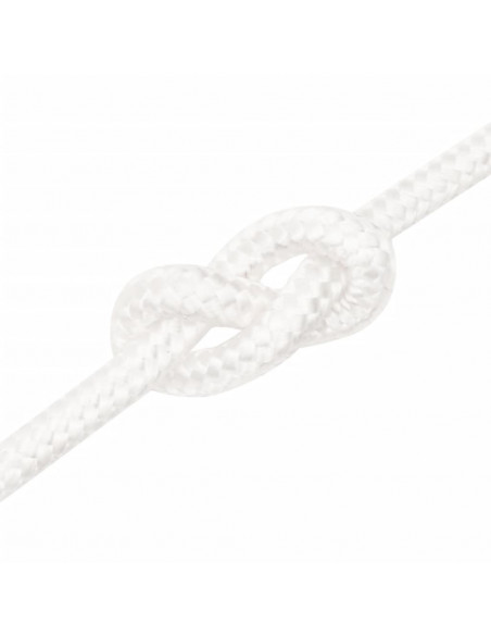 Corda Nautica Completamente Bianca 12 mm 25 m in Polipropilene