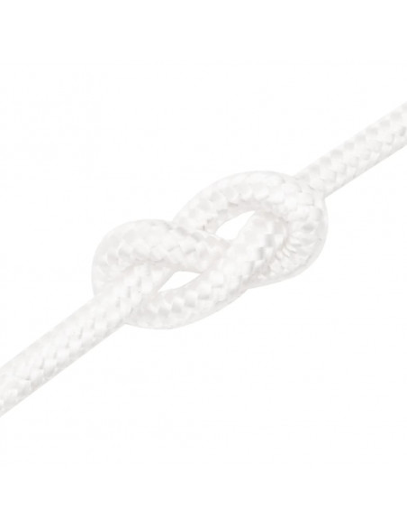 Corda Nautica Completamente Bianca 12 mm 50 m in Polipropilene