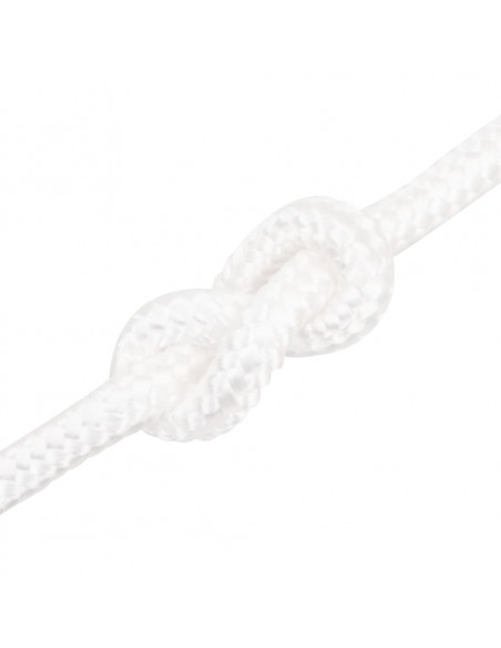 Corda Nautica Completamente Bianca 18 mm 100 m in Polipropilene