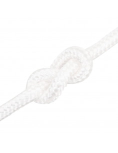 Corda Nautica Completamente Bianca 18 mm 25 m in Polipropilene