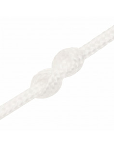 Corda Nautica Completamente Bianca 2 mm 25 m in Polipropilene