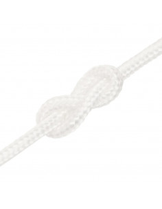 Corda Nautica Completamente Bianca 4 mm 500 m in Polipropilene