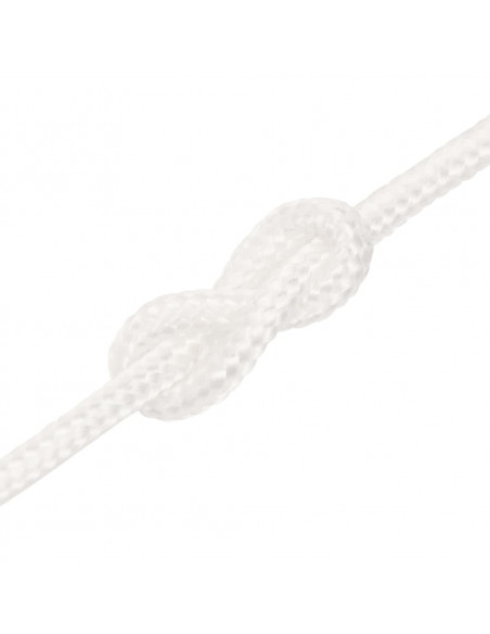 Corda Nautica Completamente Bianca 5 mm 50 m in Polipropilene