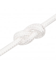 Corda Nautica Completamente Bianca 8 mm 25 m in Polipropilene