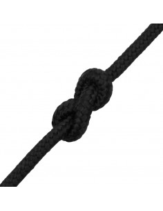 Corda Nautica Completamente Nera 10 mm 500 m in Polipropilene