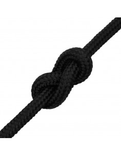 Corda Nautica Completamente Nera 16 mm 50 m in Polipropilene