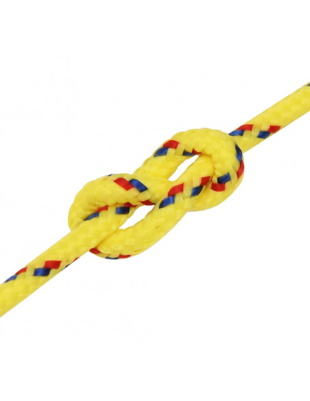 Corda Nautica Gialla 2 mm 100 m in Polipropilene