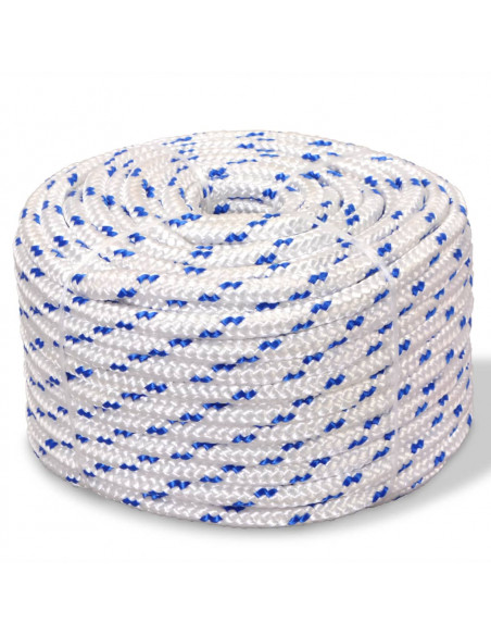 Corda Nautica in Polipropilene 10 mm 250 m Bianca