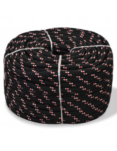 Corda Nautica in Polipropilene 10 mm 250 m Nera