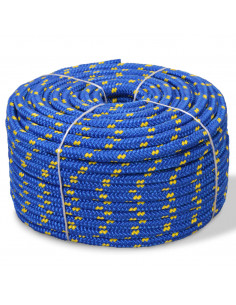 Corda Nautica in Polipropilene 8 mm 100 m Blu