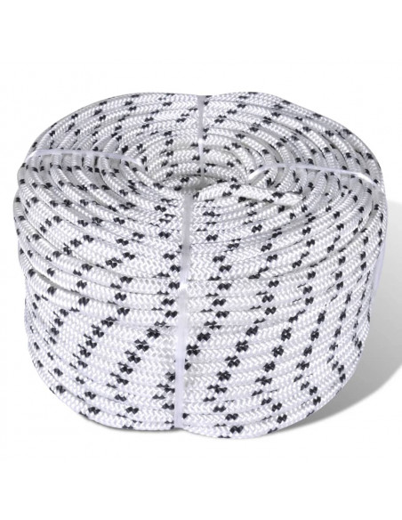 Corda Nautica Intrecciata in Poliestere 8mm x 50m