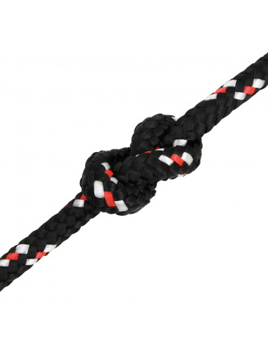 Corda Nautica Nera 10 mm 100 m in Polipropilene